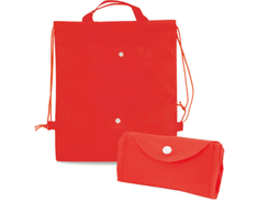 Sac à dos rouge en non tissé