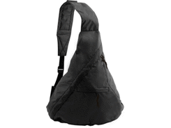 Sac à dos triangle noir en nylon