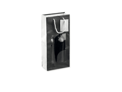 Sac en papier pour 2 bouteilles de vin