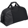 Sac de sport personnalisé en polyester 600d Noirnoir