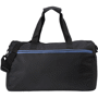 Sac de sport publicitaire en polyester 600d  Au choixnoir/bleu cobalt