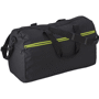 Sac de sport publicitaire en polyester 600d  Au choixnoir/vert citron