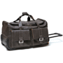 Sac de voyage a roulette gerard henon Marronmarron
