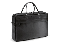 Sac de voyage microfibre noir personnalisé