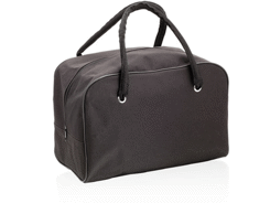 Sac de voyage noir en polyester