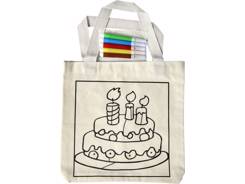 Sac en coton 130 g/m² à colorier