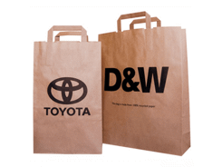 Sac en papier recyclé - grand