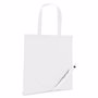 Tote bag pliable en polyester BlancBlanc