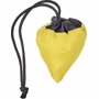 Sac shopping pliable en polyester 210D. Jaunejaune