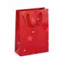 Sac papier noël 23x32x10 cm RougeRouge