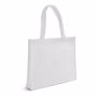 Tote bag non tissé XXL avec soufflets BlancBlanc
