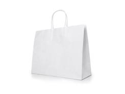 Sac papier blanc 40x34x11 cm