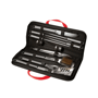 Sacoche barbecue, 10 accessoires Domoclip Au choixargenté