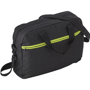 Sacoche en polyester 600d publicitaire Au choixnoir/vert citron