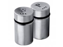 Salière et poivrière métal