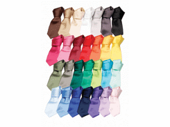 Satin tie cravate satin