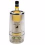 Seau à vin isotherme pour bouteilles Au choixtransparent, argenté