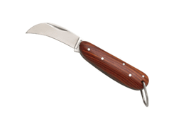 Serpette manche en bois