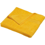 Serviette de bain personnalisée Au choixjaune doré