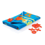 Serviette de plage jeu du morpion Bleubleu