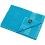 Serviette de toilette logoté Bleuturquoise