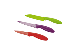 Set 3 couteaux lames colorées Kitchen Artist