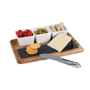Set apéritif et fromage sur socle bois d?acacia Au choixNaturel
