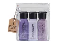 Set bain douche lotion sel bain