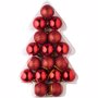 Set composé de 17 boules de Noël Rougerouge