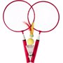 Set de 2 raquettes de badminton en métal Rougerouge