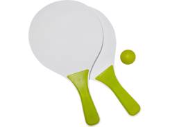 Set de 2 raquettes de plage publicitaire