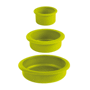 Set de 3 moules ronds en silicone Vertvert anis