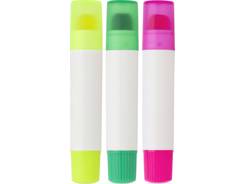 Set de 3 surligneurs gel.