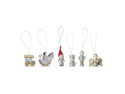 Set de 6 décorations de Noël