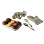 Set de 8 accessoires de pâtisserie en silicone Au choixgris clair