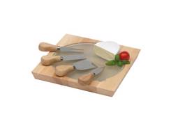 Set de couteaux à fromage en bois publicitaire