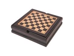 Set de jeux publicitaire avec coffret en bois