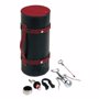 Set de vin exclusif en cuir personnalisable Au choixnoir, rouge