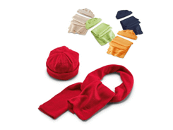 Set écharpe et bonnet.