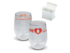 Set m de verres à double paroi