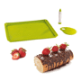 Set pour gâteaux roulés et bûches Au choixvert anis