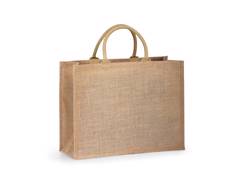 Grand tote bag de plage en jute