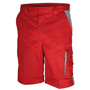 Short de travail "contrast" Au choixrouge/gris