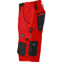 Short de travail pour homme Au choixrouge/noir