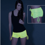 Short fluorescent femme loca Au choixvert fluo