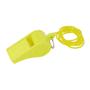 Sifflet avec cordelette Jaunejaune
