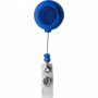 Porte badge enrouleur Bleubleu cobalt