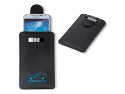 Smart phone pouch buckle