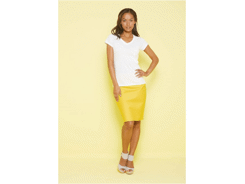 Soft style ladie's v-neck t-shirt t-shirt femme co