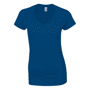 Soft style ladie's v-neck t-shirt t-shirt femme co Au choixRoyal Blue